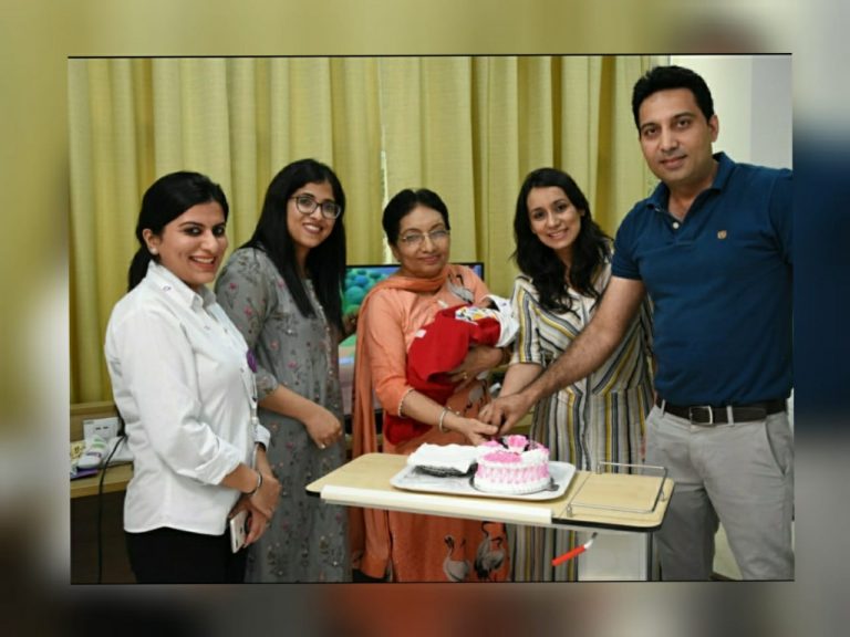 celebration to successful delivery with Best gyno in Chandigarh