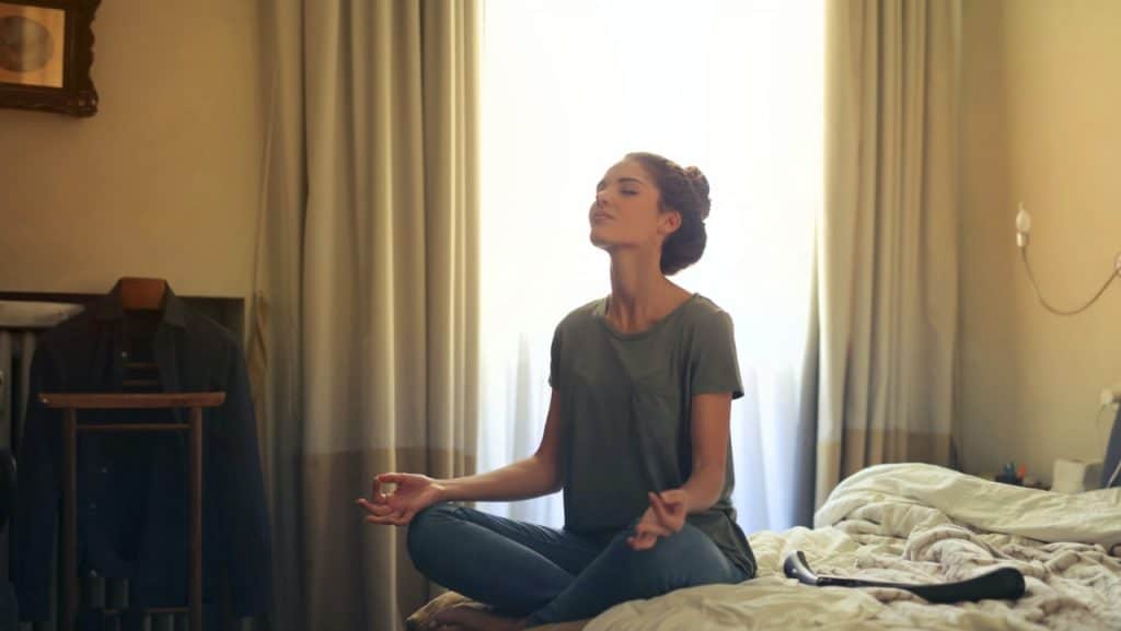 yoga Poses for Fertility - Meditation